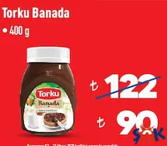 TORKU BANADA KAKAOLU FINDIK KREMASI 400 G